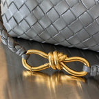 BV SMALL ANDIAMO 25CM DUNKELGRAUES LAMMFELL