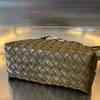 BV SMALL ANDIAMO 25CM DUNKELOLIVE LAMMFELL 