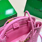 BV SMALL ANDIAMO 25CM ROSA LAMMFELL