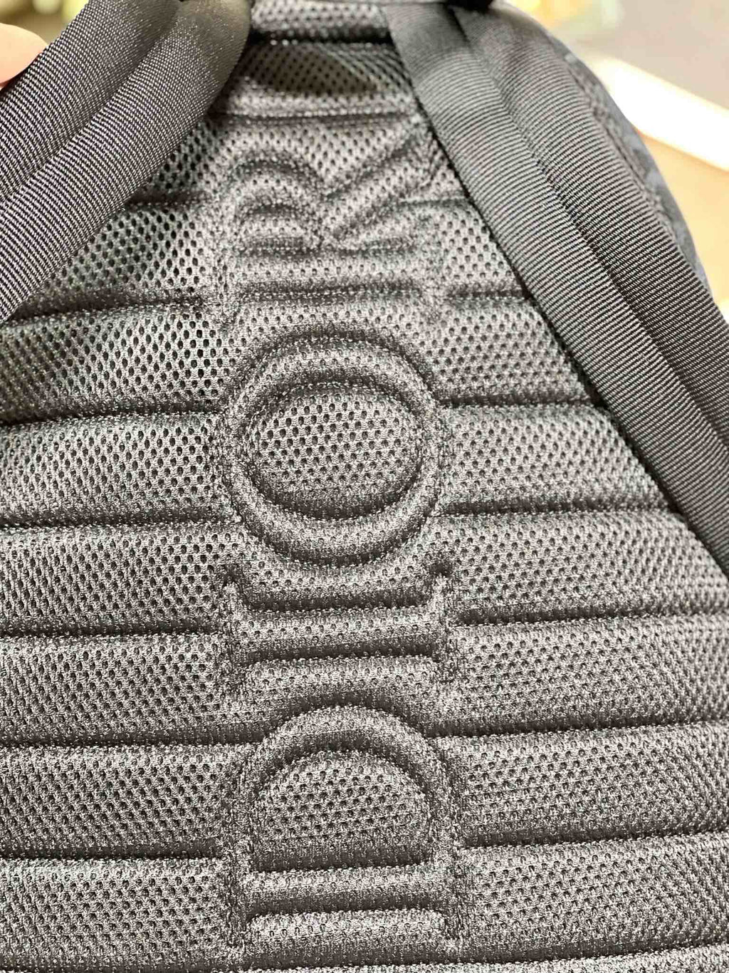 RIDER RUCKSACK SCHWARZ SCHRÄGES JACQUARD