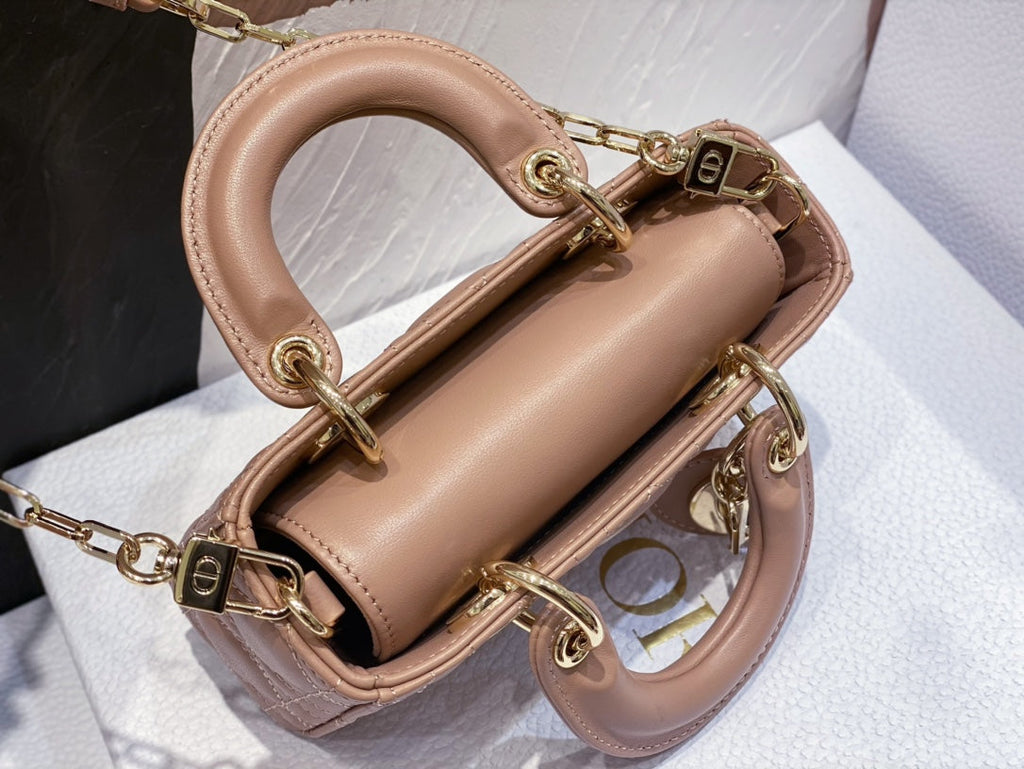 MICRO LADY D-JOY 16.5 ROSE LAMBSKIN