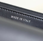 CC WOC 19 BLACK LAMBSKIN SILVER HARDWARE