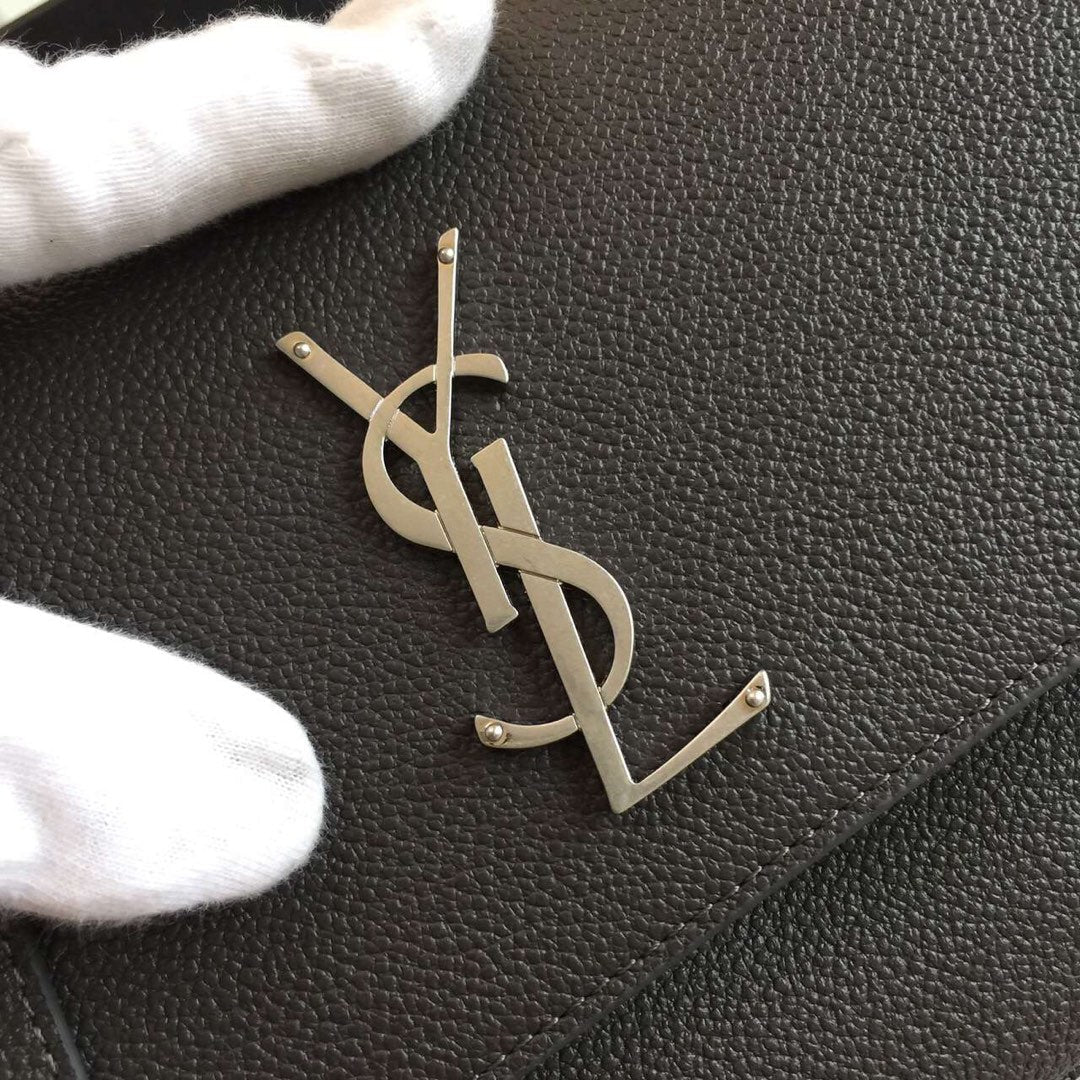 SUNSET 22 HANDTASCHE AUS SCHWARZEM KALBSLEDER