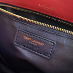 KATE TASSEL 26 AKTUELLE ROTE LAMMLEDERTASCHE