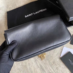KATE TASSEL 26 SCHWARZE LAMMLEDERTASCHE