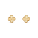 ®Jewelicorn®クローバーミニ9.5mmレーザーイヤリング