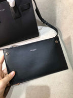 SAC DE 26 HANDTASCHE SCHWARZES KALBSLEDER