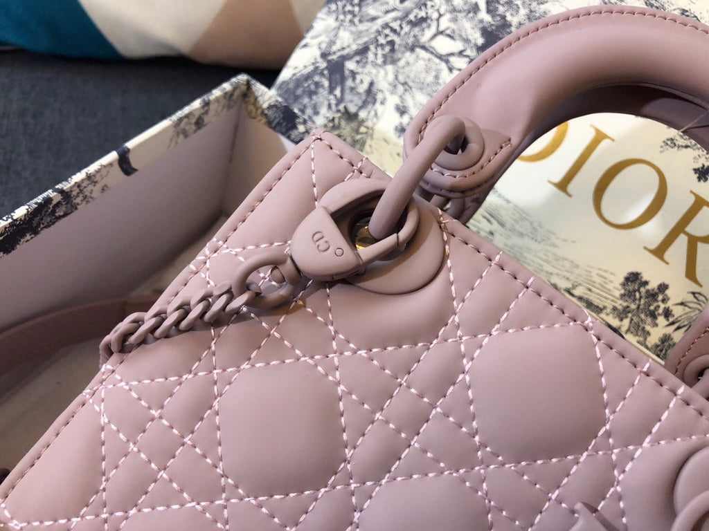 MINI LADY 17 TASCHE IN HELLROSA KALBSLEDER