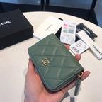 CC ZIPPED COIN BASIC GELDBÖRSE 11 TÜRKISKALBSKLEID GOLD ICON