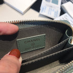 CC ZIPPED COIN BASIC GELDBÖRSE 11 TÜRKISKALBSKLEID GOLD ICON