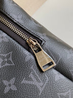 RUCKSACK 40 IN GUN METAL MONOGRAM ECLIPSE CANVAS