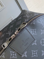 RUCKSACK 40 IN GUN METAL MONOGRAM ECLIPSE CANVAS