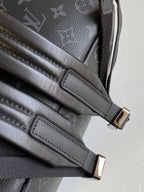 RUCKSACK 40 IN GUN METAL MONOGRAM ECLIPSE CANVAS