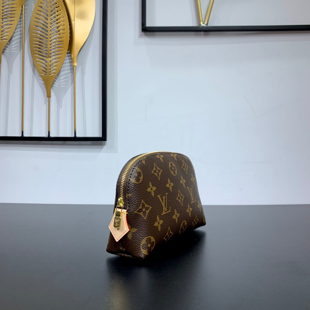 POCHETTE COSMÉTIQUE PM 19 AUS BRAUNEM MONOGRAMM-CANVAS