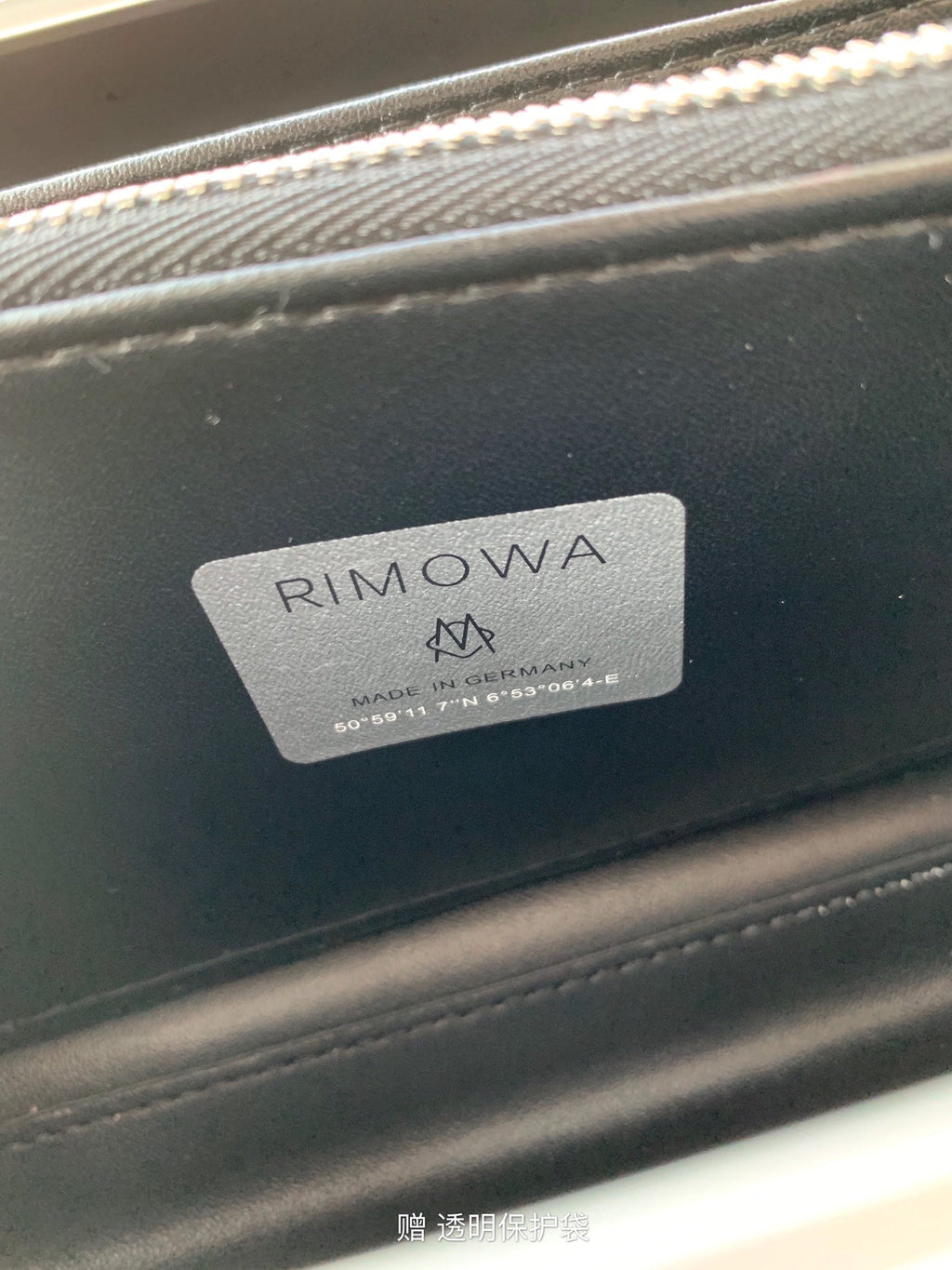 RIMOWA 20-KOFFER-TASCHE IN SCHWARZEM ALUMINIUM MAGNESIUM