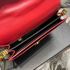 CASSANDRA 22 KETTENTASCHE ROTES KALBSLEDER