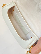 BOBBY EAST-WEST 22 Tasche aus weißem Kalbsleder