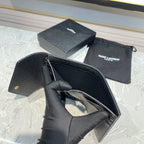 MONOGRAM 12 KARTENHALTER AUS SCHWARZEM KALBSLEDER