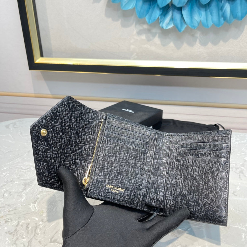 MONOGRAM 12 KARTENHALTER AUS SCHWARZEM KALBSLEDER