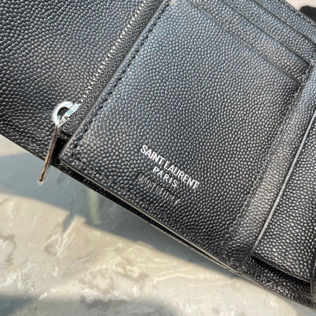 MONOGRAM 12 VOLLSCHWARZES KARTENHALTER AUS KALBSLEDER