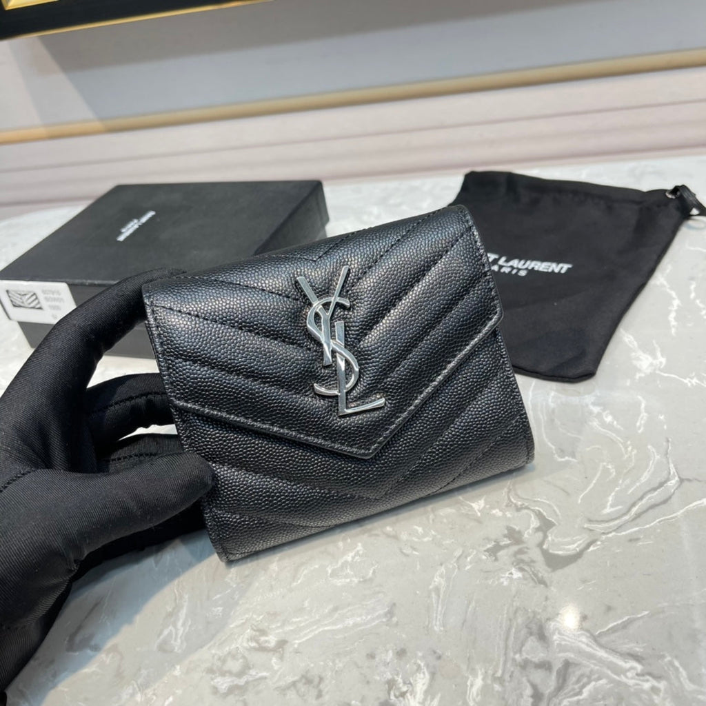 MONOGRAM 12 VOLLSCHWARZES KARTENHALTER AUS KALBSLEDER