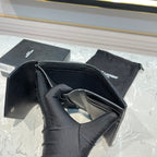 MONOGRAM 12 VOLLSCHWARZES KARTENHALTER AUS KALBSLEDER