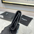 MONOGRAM 12 VOLLSCHWARZES KARTENHALTER AUS KALBSLEDER