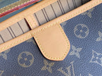 LV 25S GRACEFUL 46 IN BROWN MONOGRAM CANVAS LEATHER TRIM GOLD HARDWARE