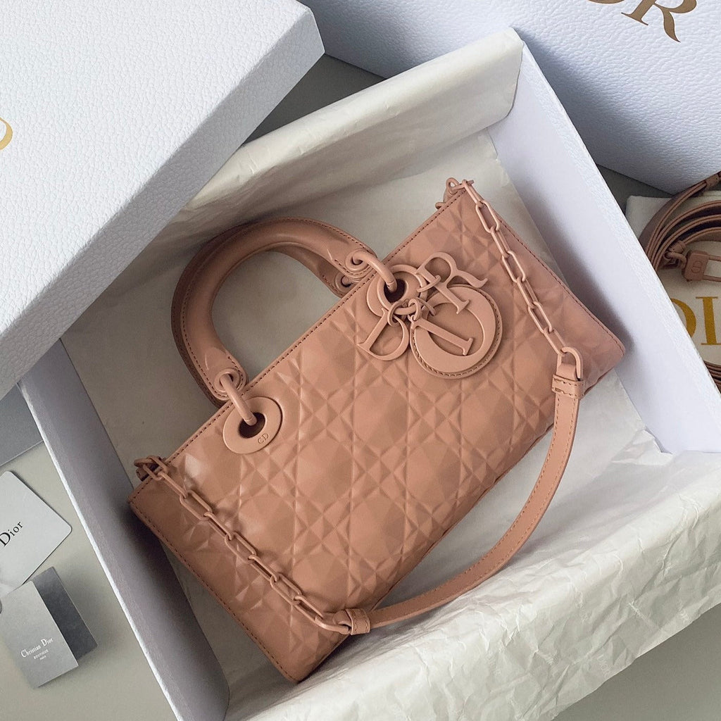 MITTLERE D-JOY TASCHE 26 IN DESSERT SAND KALBSLEDER