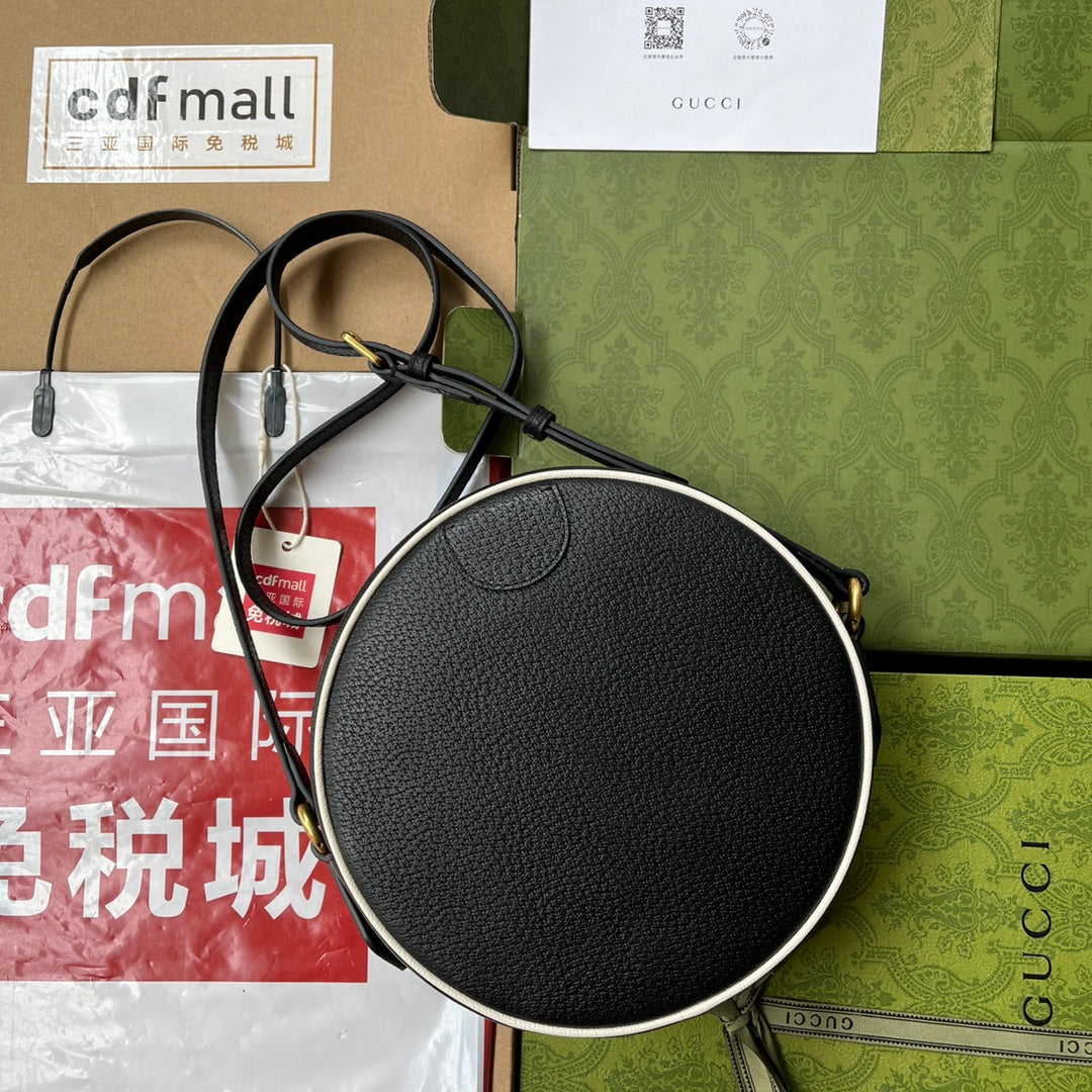 GGxADIDAS OPHIDIA SCHULTERTASCHE 22 IN SCHWARZ-WEISSEM KALBSLEDER