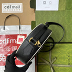 GGxADIDAS OPHIDIA SCHULTERTASCHE 22 IN SCHWARZ-WEISSEM KALBSLEDER