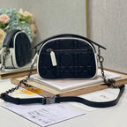 VIBE HOBO 22 TASCHE AUS SCHWARZEM KALBSLEDER