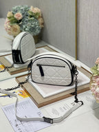 VIBE HOBO 22 TASCHE AUS WEISSEM KALBSLEDER