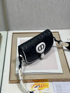 BOBBY EAST-WEST 21 TASCHE IN SCHWARZEM LAMMLEDER