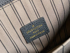 LV 25S Pochette Métis 25 in Schwarz, Monogramm-beschichtetes Canvas, goldene Beschläge