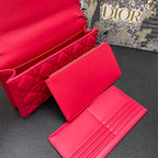 CARO SLIM POUCH 21 BAG IN KIRSCHERROTEM KALBSLEDER