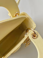 MICRO LADY 12er-Packung in hellgelbem Lammleder