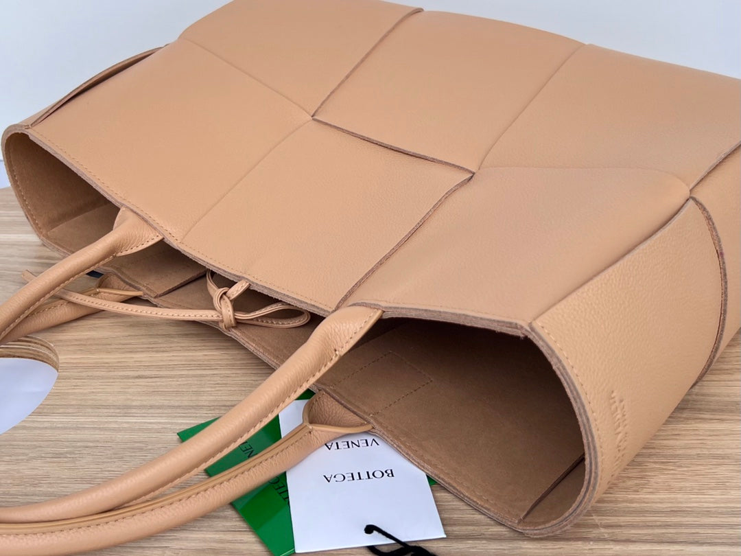 ARCO Tragetasche 36 Zoll, hellbraunes Kalbsleder