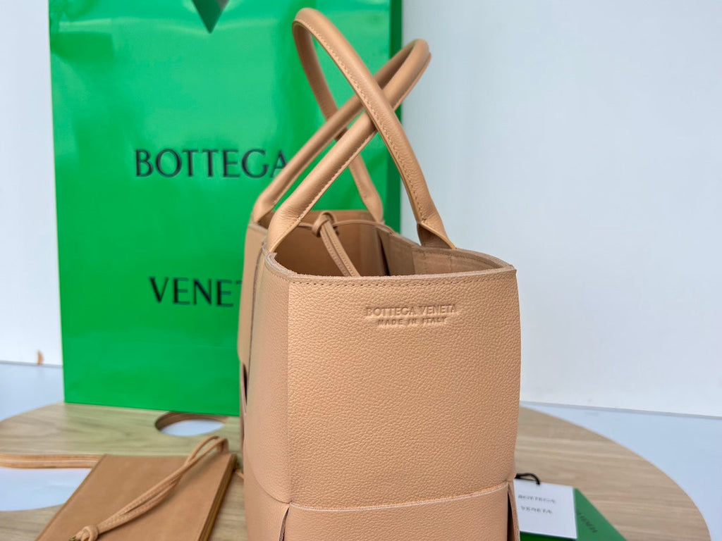 ARCO Tragetasche 36 Zoll, hellbraunes Kalbsleder