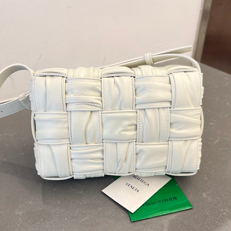 Kassette 28 Zoll, weißes, weiches Lammleder