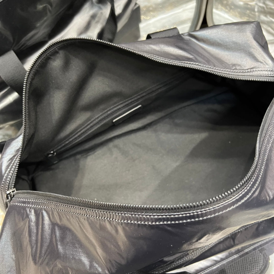 REISETASCHE 50 IN SCHWARZ POLIERTES NYLON