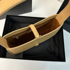 LE 5 À 7 BAG 24 YELLOW CREAM CALFSHEIN