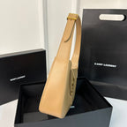 LE 5 À 7 BAG 24 YELLOW CREAM CALFSHEIN