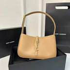 LE 5 À 7 BAG 24 YELLOW CREAM CALFSHEIN