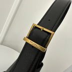 LE 5 À 7 HANDTASCHE 22 AUS SCHWARZEM KALBSLEDER