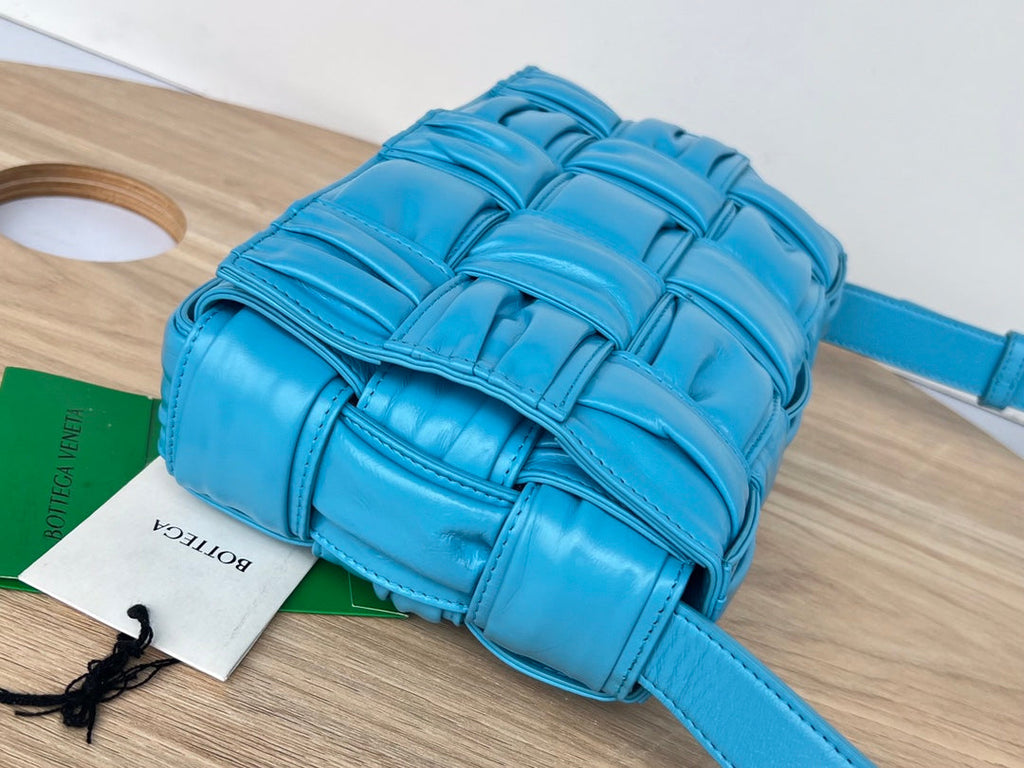 Kassette 28 Zoll, hellblau, weiches Lammleder