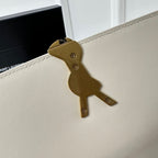 SOLFERINO 23 Satchel in Box, weißes Kalbsleder