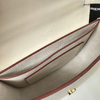 KAIA 18 HANDTASCHE AUS WEISSEM KALBSLEDER