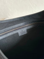 APHRODITE MEDIUM 39 SCHULTERTASCHE AUS SCHWARZEM KALBSLEDER