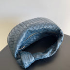 MINI JODIE 23 IN STAHLBLAUEM LAMMLEDER